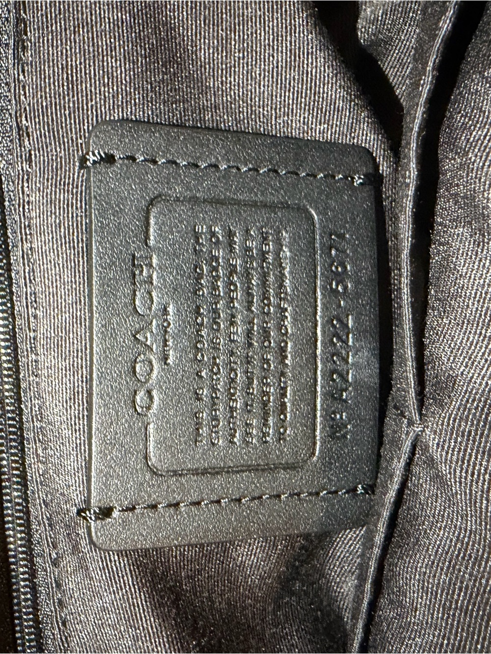 Coach backpack - Picture 4 of 5